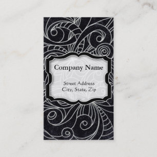 Arrière - plan abstrait floral de carte de visite