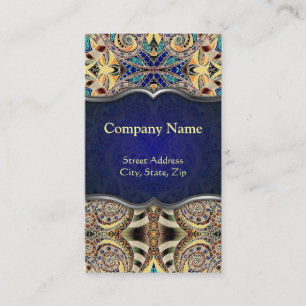 Arrière - plan abstrait floral de carte de visite