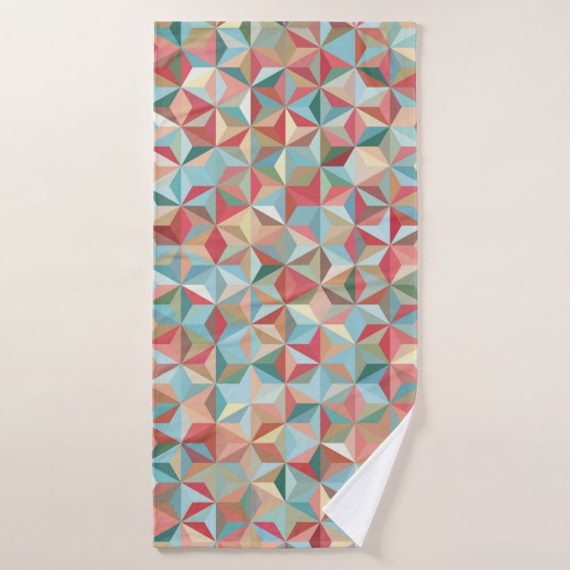 arrière - plan Abstrait sans soudure composé de pa (Serviette de bain)