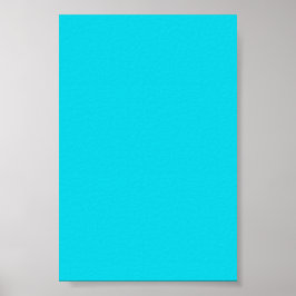 Arrière - plan bleu Aqua Neon sur une affiche