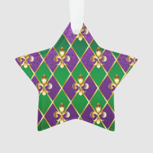 Arrière - plan de bijoux Mardi Gras