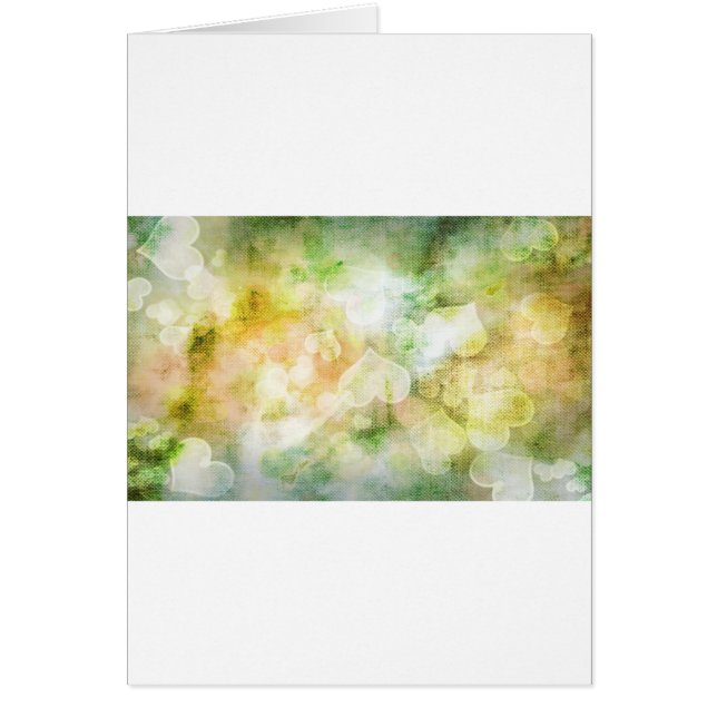 Arrière - plan de coeur coloré (Devant)