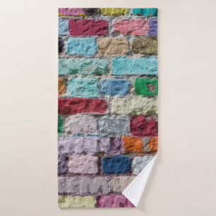 Arrière - plan de la texture murale en brique pei