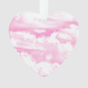Arrière - plan de mode des nuages roses