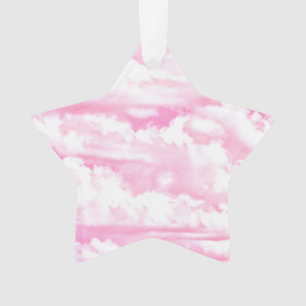 Arrière - plan de mode des nuages roses