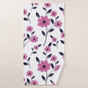 Arrière - plan de motif floral, dessiné à la main
