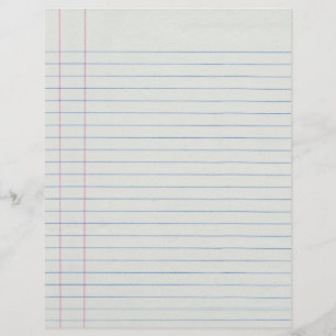 Arrière - plan de papier scolaire linéaire