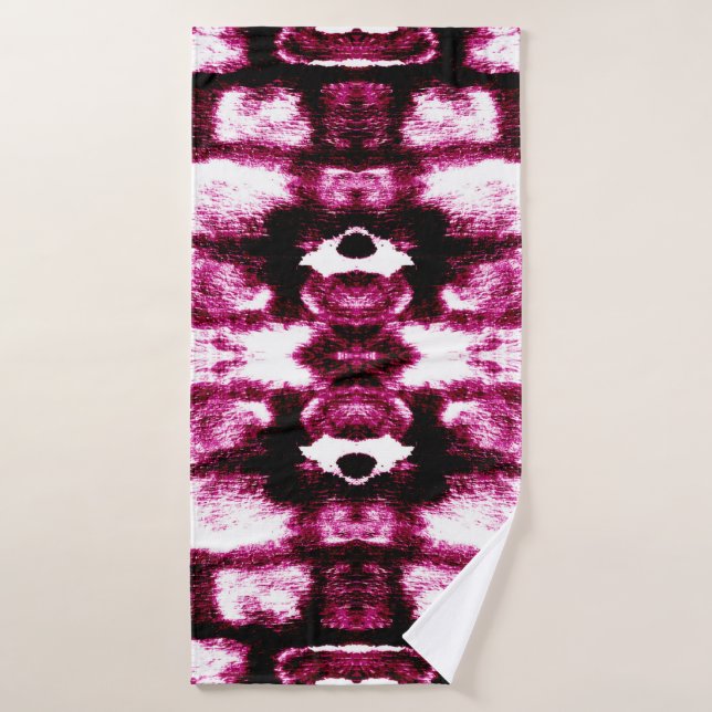 Arrière - plan de peinture couleur. Aquarelle Art. (Serviette de bain)