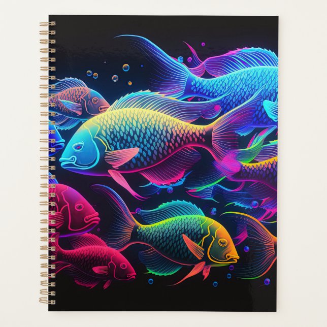 Arrière - plan de poisson coloré (Devant)
