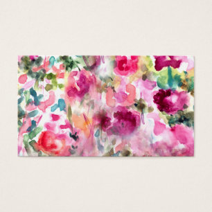 Arrière - plan floral d'aquarelle pourpre