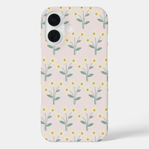 Arrière - plan rose avec étui téléphonique Bouquet