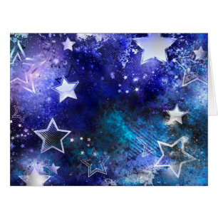 Arrière - plan spatial avec étoiles