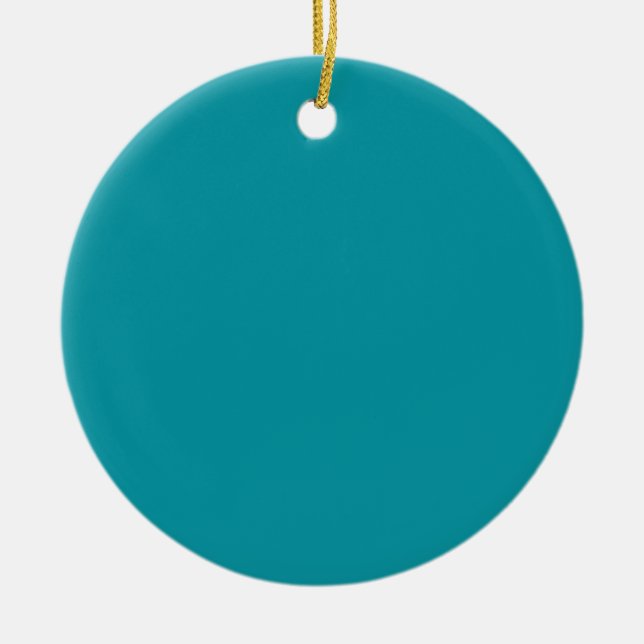 Arrière - plan Turquoise Aqua sur un ornement (Devant)