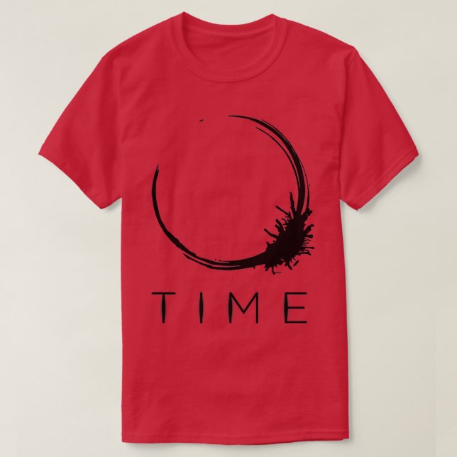 Arrival Time black T-Shirt (Design vorne)