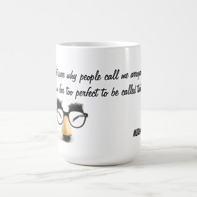 Arrogant Kaffeetasse (Mittel)