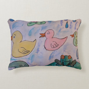 Arrosage sur coussin d'accent de canettes