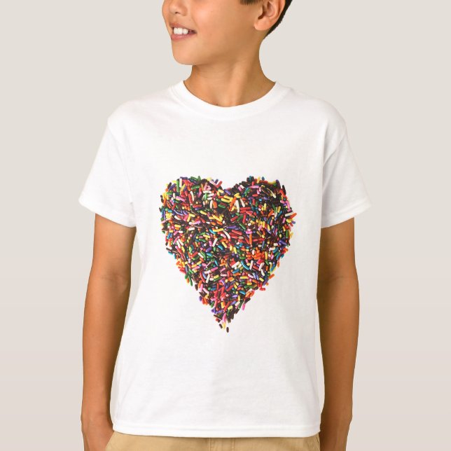 Arrose le T-shirt des enfants de coeur (Devant)