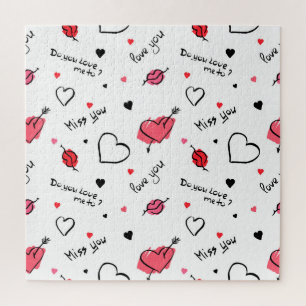 Arrow des Valentins Herz nahtlos