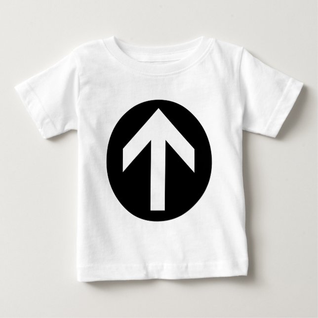 Arrow Disk Baby T-shirt (Vorderseite)
