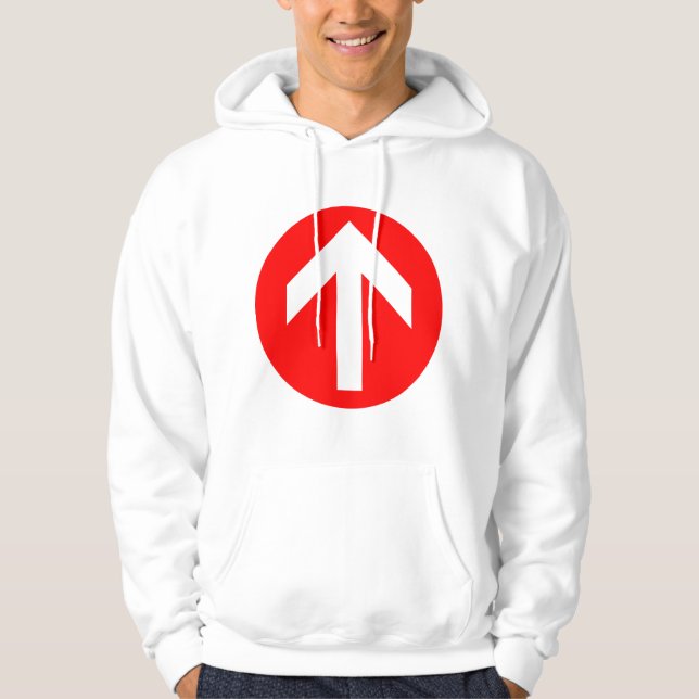 Arrow Disk Hoodie (Vorderseite)
