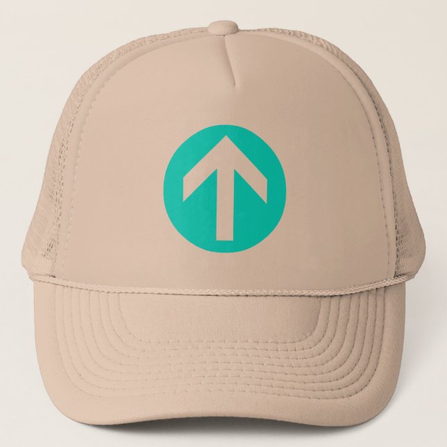 Arrow Disk Truckerkappe (Vorderseite)