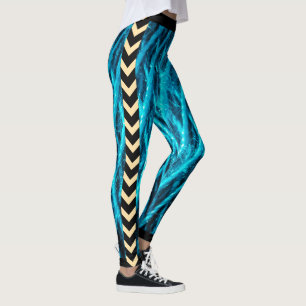 Arrow Glide Leggings – Bergue Elegance Edition