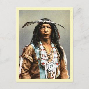 Arrow maker erste Nation Amerikaner Postkarte