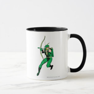 Arrow mit grüner Pfeil Tasse