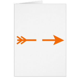 Arrow Orange zerbrochen MUSEUM Zazzle Geschenke