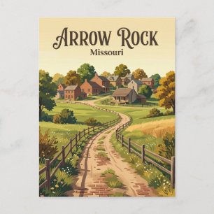 Arrow Rock Missouri Postkarte