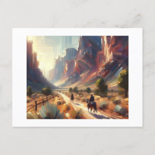Arrow Trail Arizona, gebrochen Postkarte