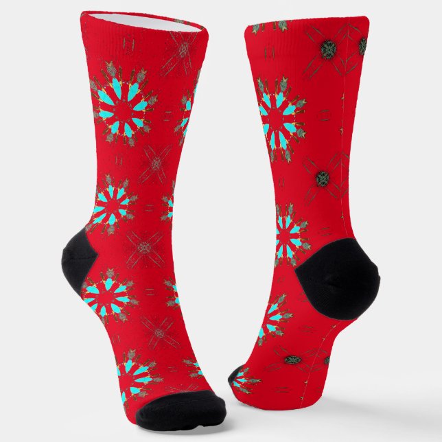 Arrowhead Federn Pow-wow Thunder_Cove Socken (Gewinkelt)