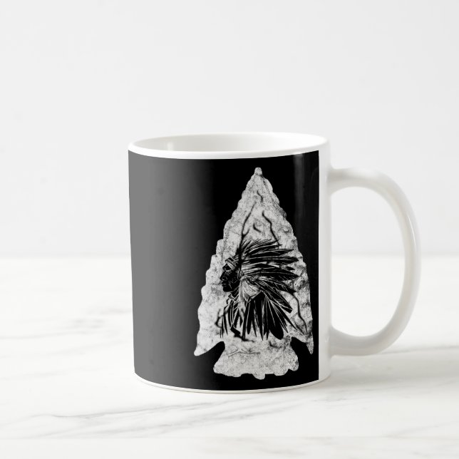 Arrowhead Hunter Indischer Chefjäger Kaffeetasse (Rechts)