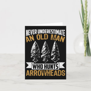 Arrowhead Hunter Shirt Alter Mann Opa Arrowhead H Karte