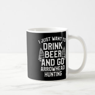 Arrowhead Hunting Collector Drink Beer Artifakte H Kaffeetasse