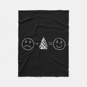 Arrowhead Jagen und Artifact Geschenk. Happy Arrow Fleecedecke