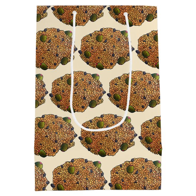 Arroz con Gandules Puerto Rico Mittlere Geschenktüte (Rückseite)