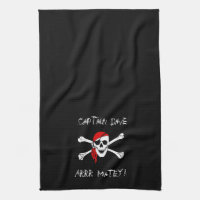 ARRR Matey personnalisé Pirate serviette de cuisin
