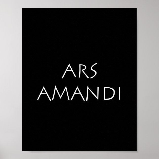 Ars amandi poster (Vorne)