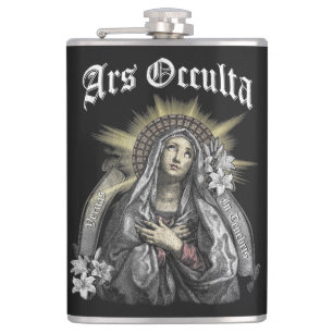 Ars Occulta - Gothic Streetwear Design Flachmann