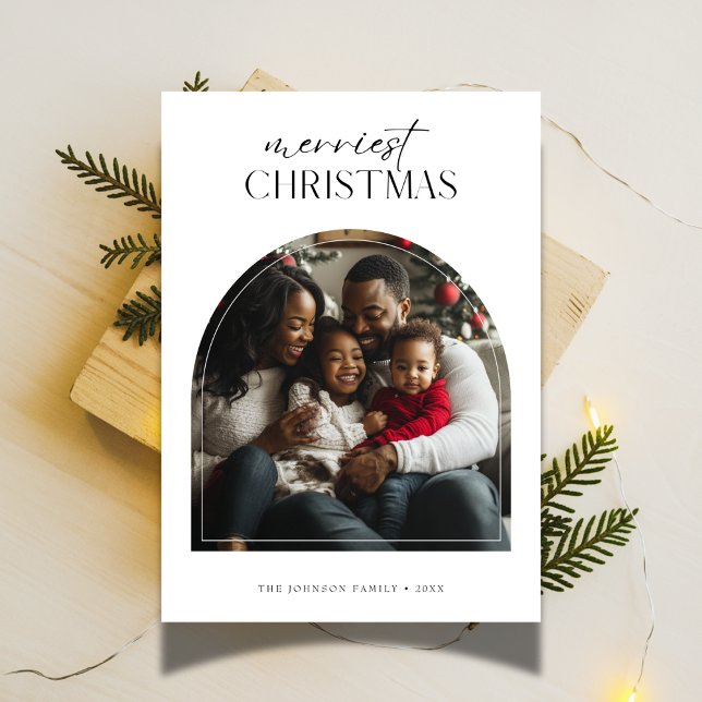 Arschrahmen Skript Einfachste Weihnachtskids-Foto Feiertagskarte (Von Creator hochgeladen)