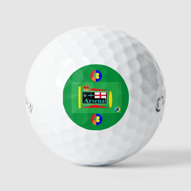 Arsenal 01 balle de golf (Recto)