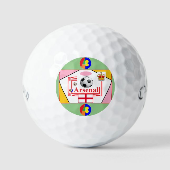 Arsenal 08 golfball (Vorderseite)
