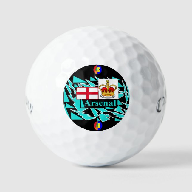 Arsenal 13 balle de golf (Recto)