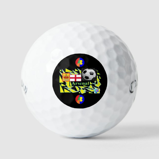 Arsenal 16 balle de golf (Recto)