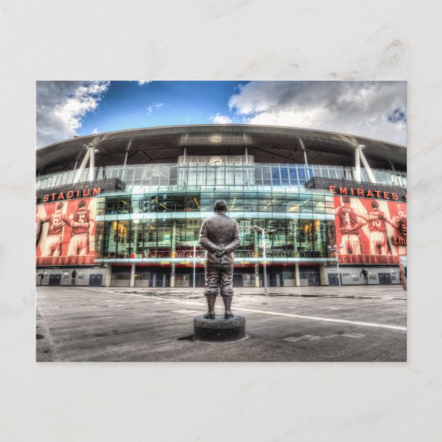 Arsenal Emirates Stadium London Postkarte (Vorderseite)