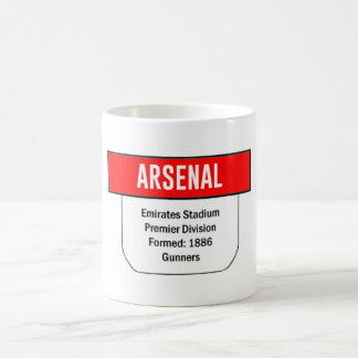 Arsenal Retro Team Tab Mug