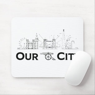 Arsenal Unsere Stadt Mousepad