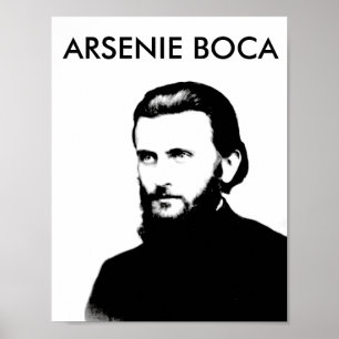 arsenie boca Rumänien-Heiligreligions-Symbolkirche Poster