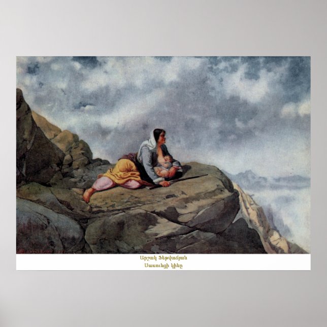 Arshak Fetvadjian, Sasuntsi Kin Poster (Vorne)